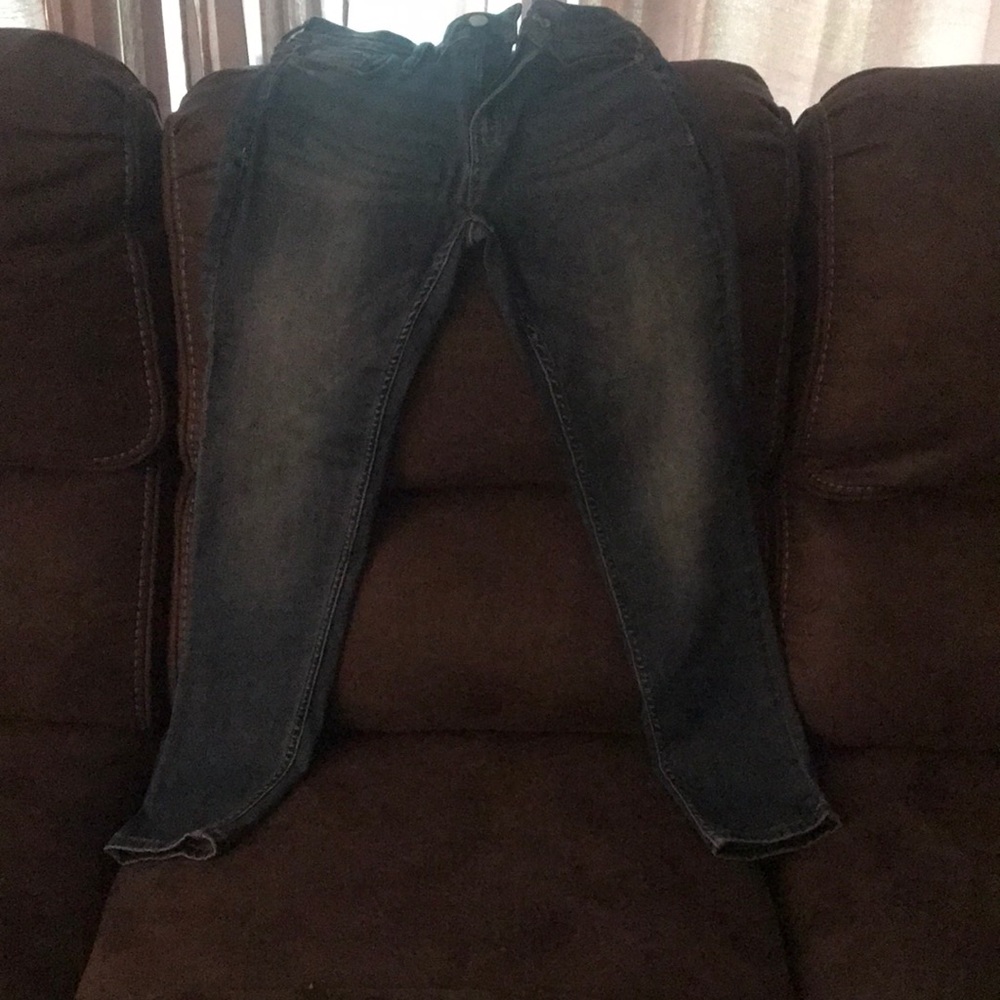 Skinny Blue Jeans